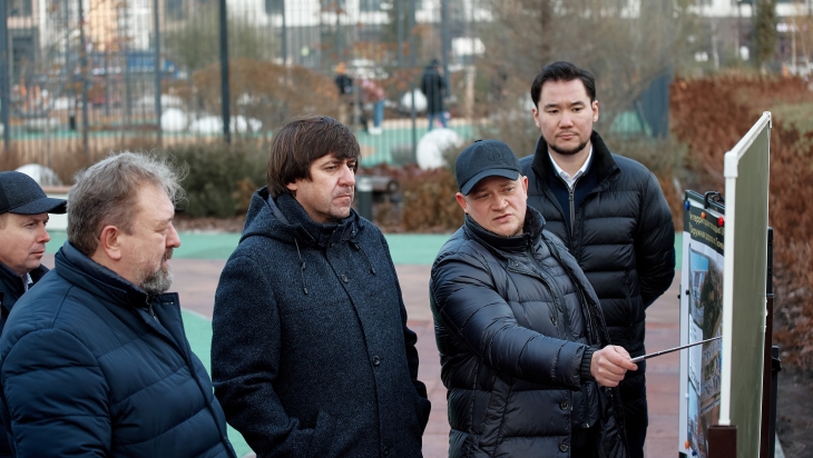 Мэр посетил ЖК «Мотивы»