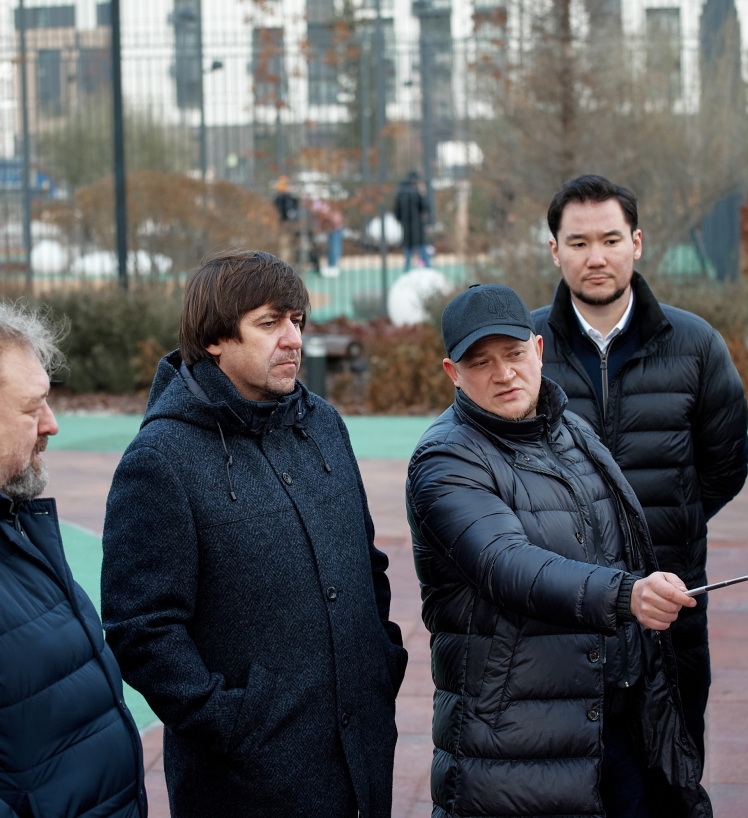 Мэр посетил ЖК «Мотивы»
